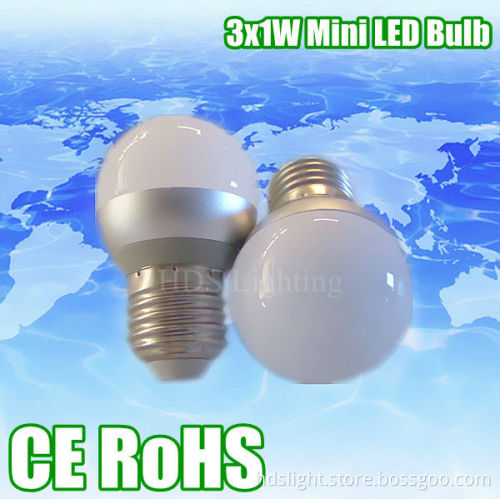 High Quality 3W Light LED Bulb Dimmable